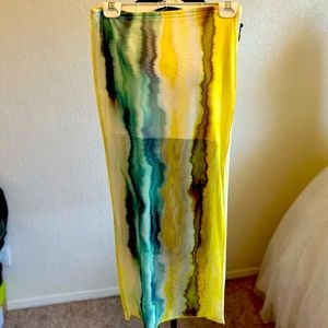 Multicolor skirt, ideal for 🏝️